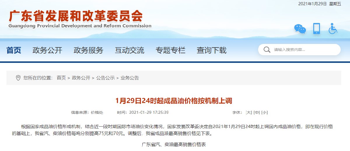 广东油价最新调整资讯，全面指南与步骤详解