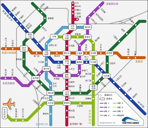 成都地铁线路图重磅更新，最新线路图一览🚇